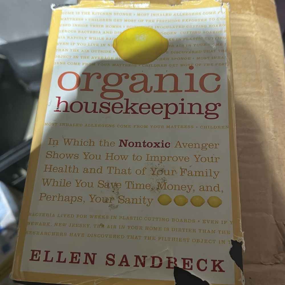 Organic housekeeping Ellen sandbeck
